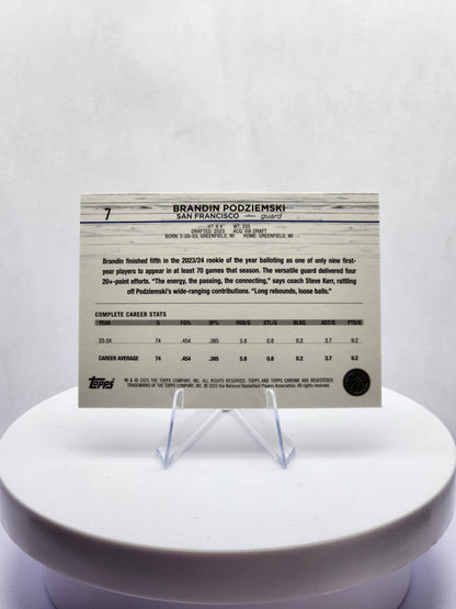 Brandon Podziemski Purple Wave 3/275