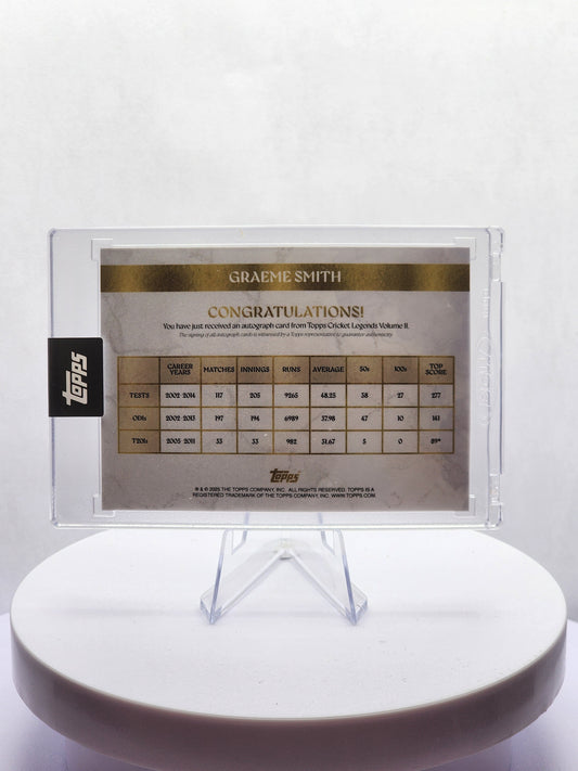 Greame Smith Auto 30/99