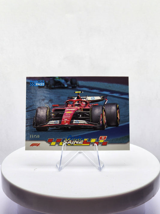 Carlos Sainz - Car Image - Blue Foil Refractor - /50