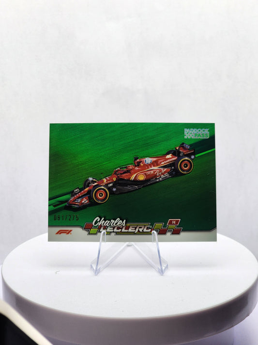 Charles Leclerc - Car Image - Green Foil Refractor - /275