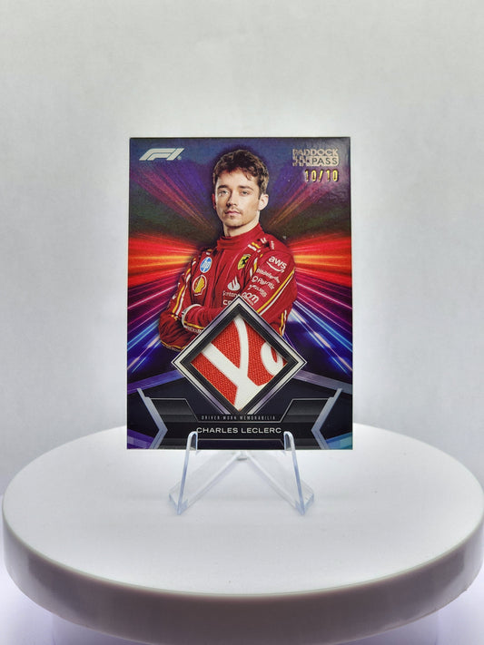 Charles Leclerc Relic - Black 10/10