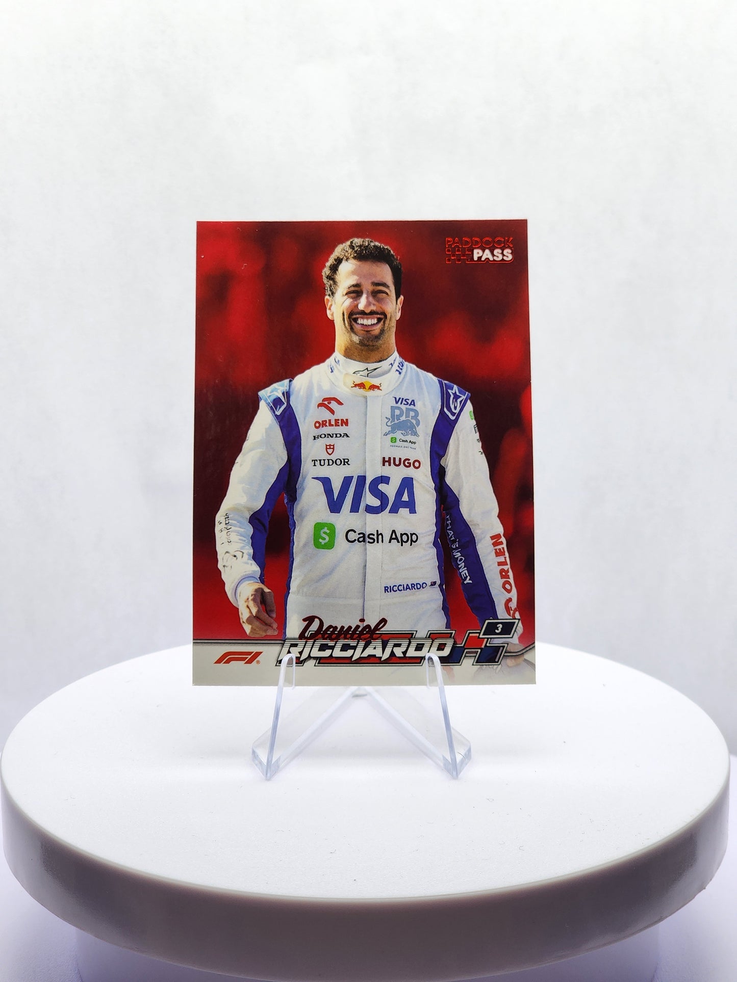 Daniel Ricciardo - Red Portrail #18