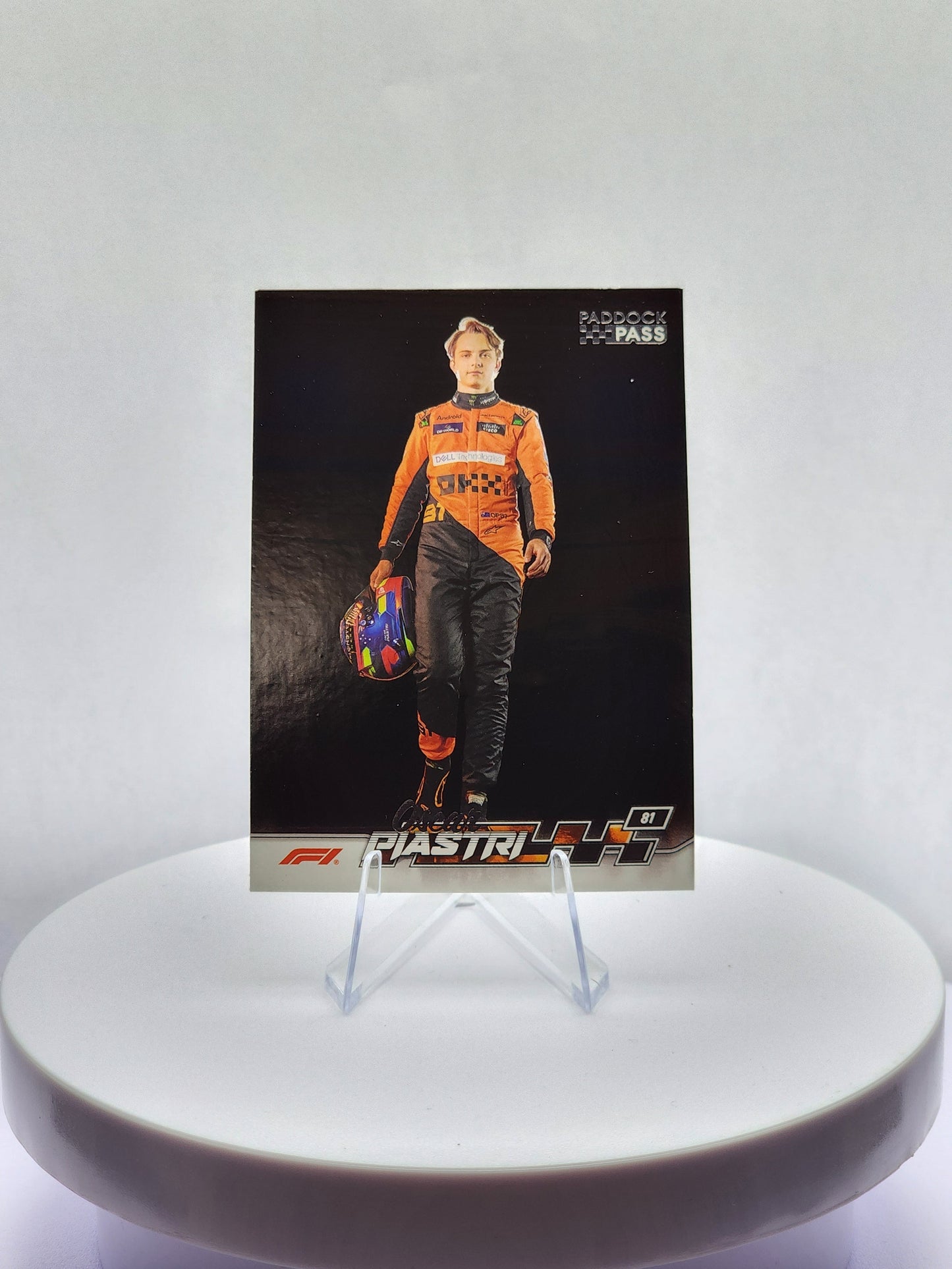 Oscar Piastri - Black Helmet Shot #58