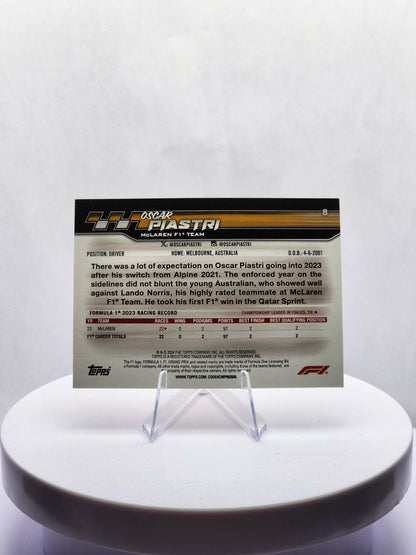 Oscar Piastri - Red Portrait #8