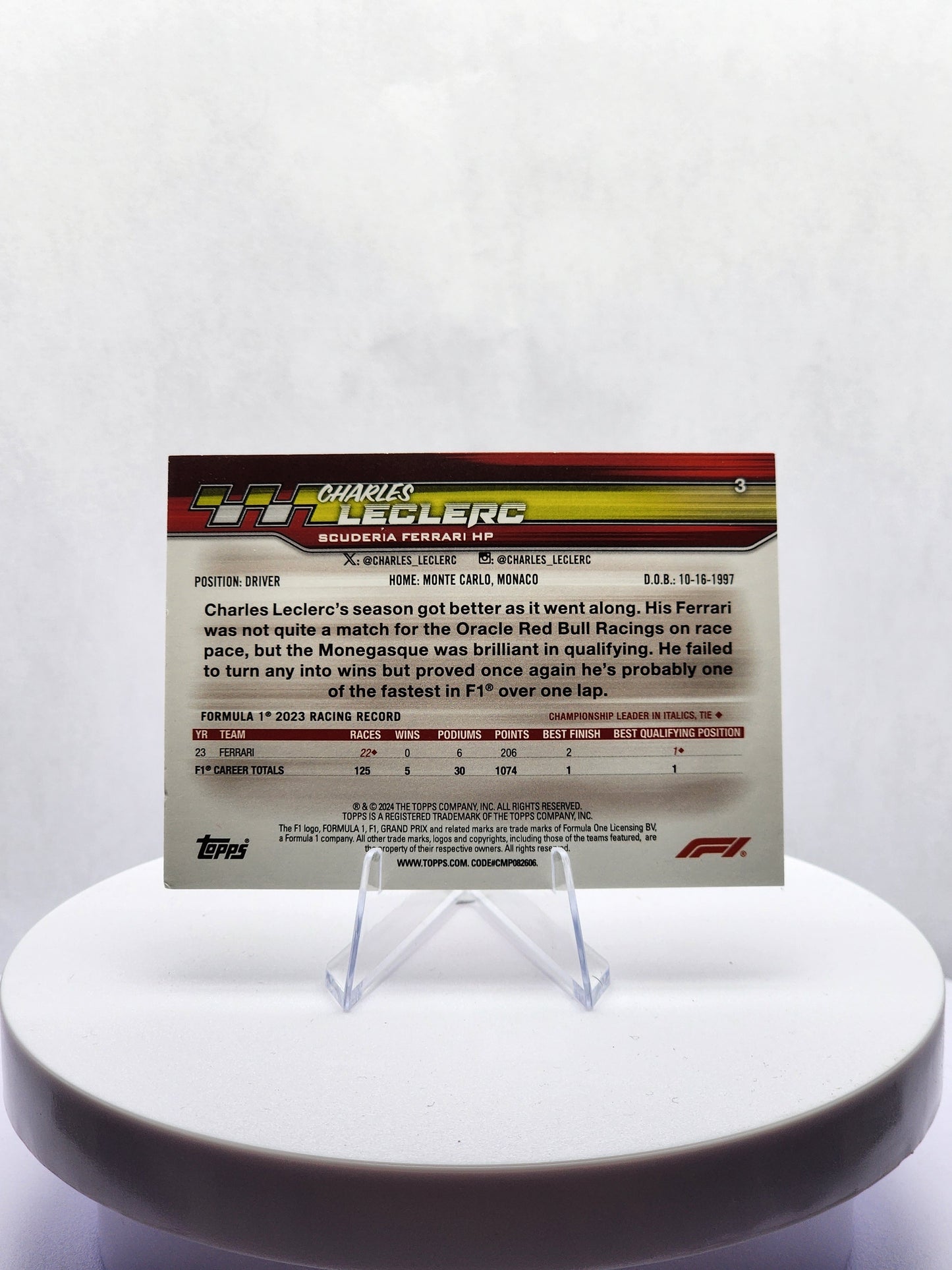 Charles Leclerc - #3