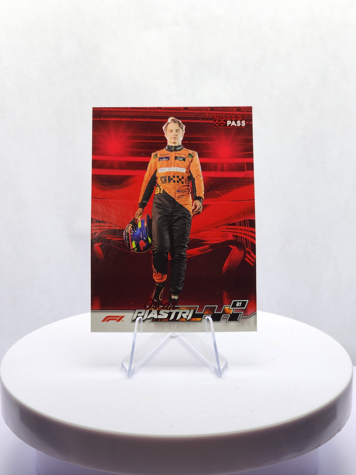 Oscar Piastri - Red Helmet Shot #58