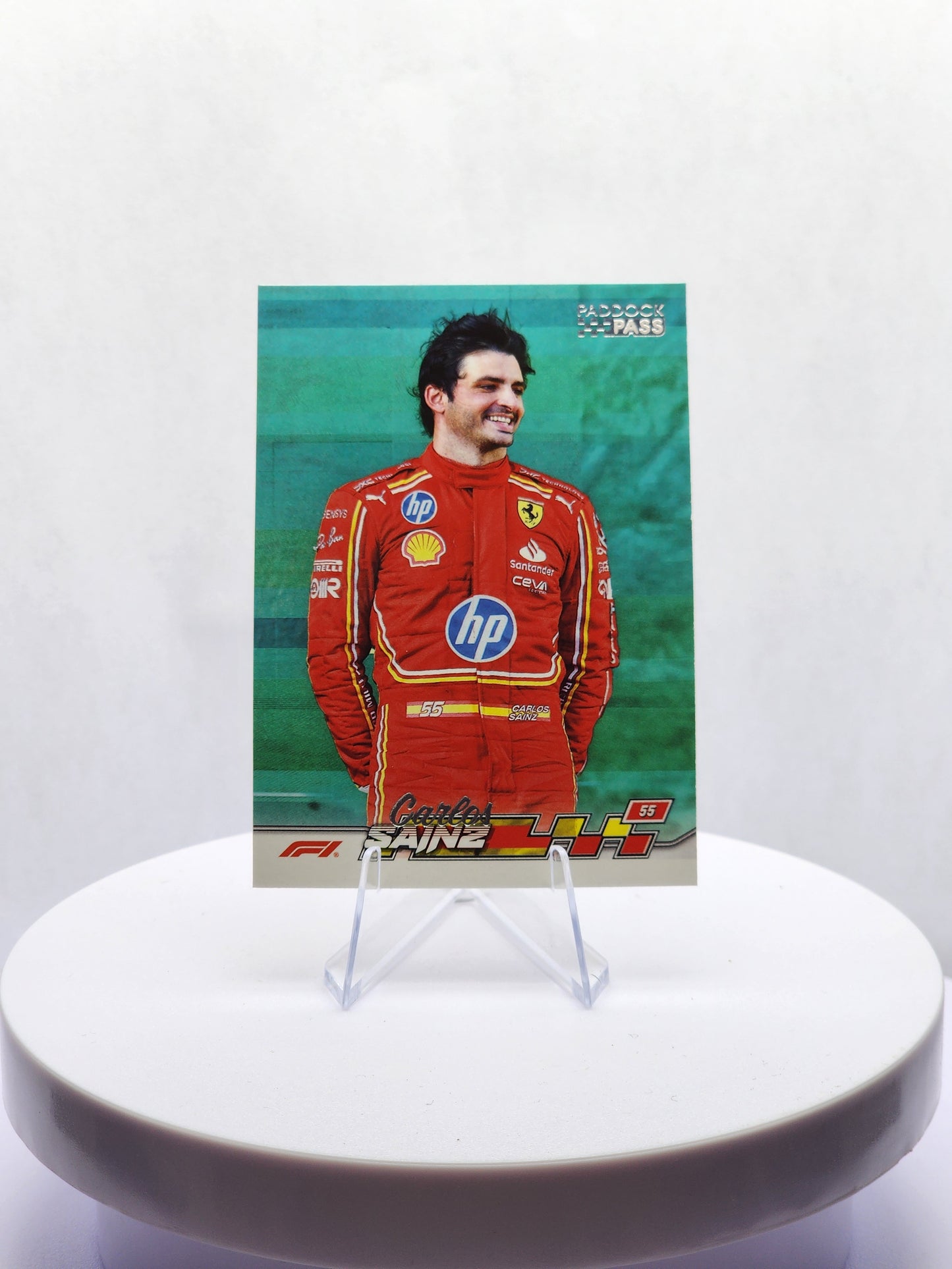 Carlos Sainz - Blue Portrait #4