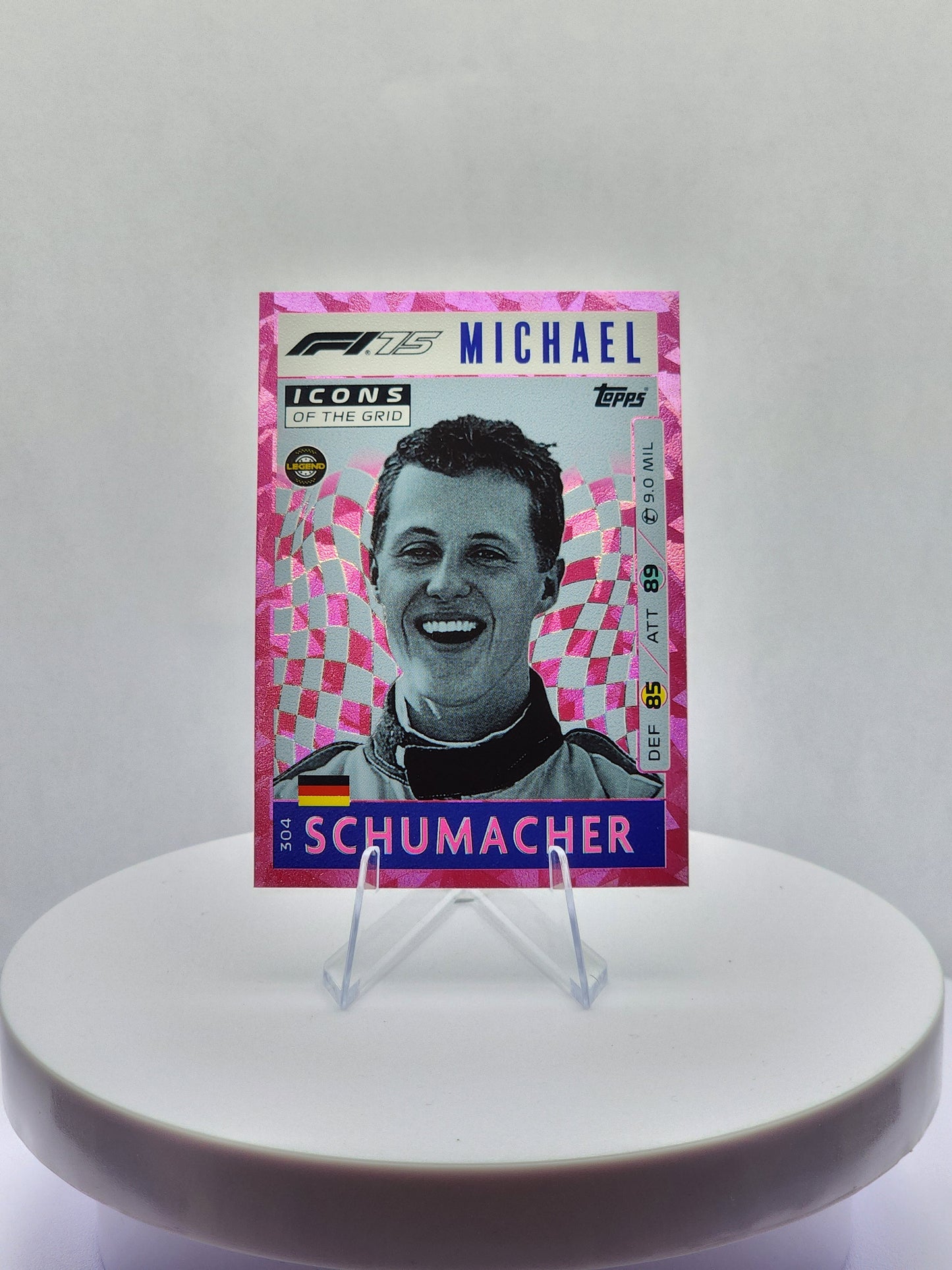 Michael Schumacher - Icons of the Grid - Pink