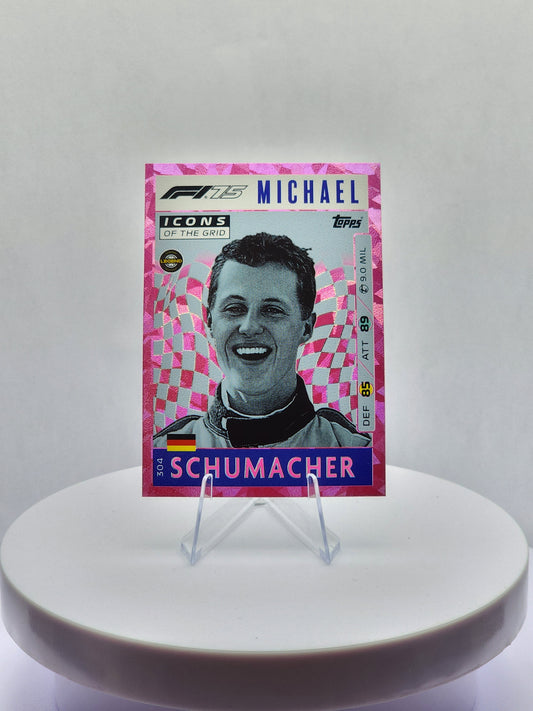 Michael Schumacher - Icons of the Grid - Pink