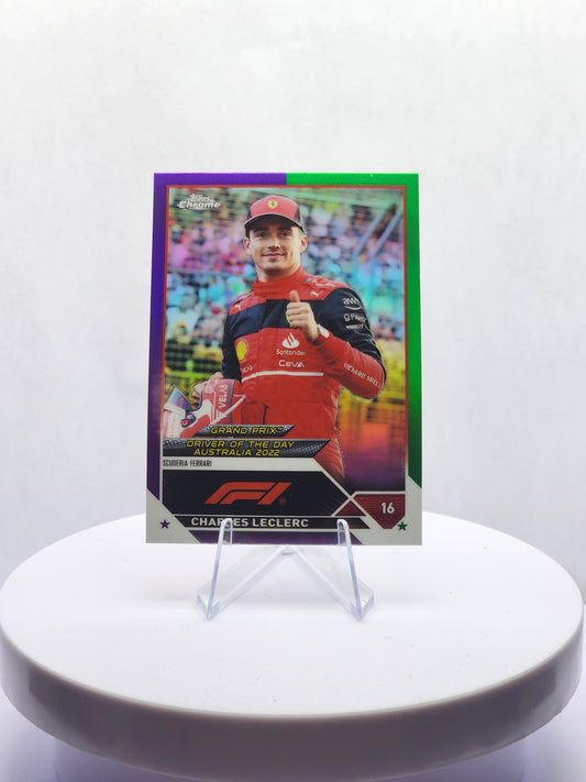 Charles Leclerc - DOTD Las Vegas - Purple/Green SP