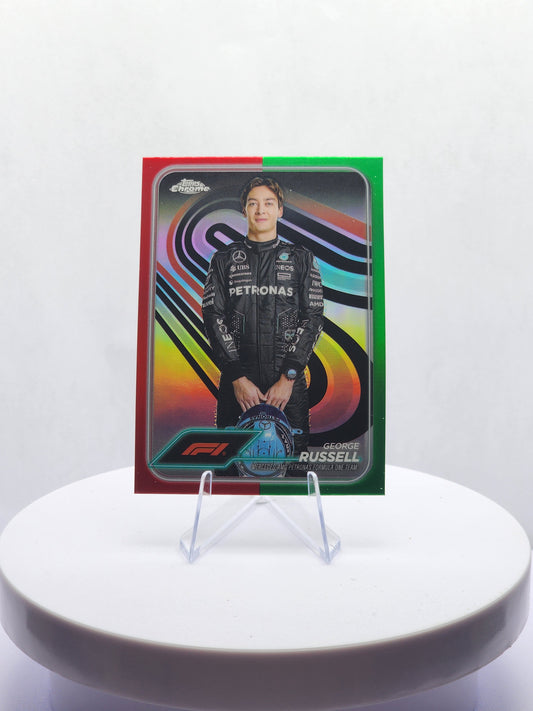 George Russel Portrait - Red/Green SP