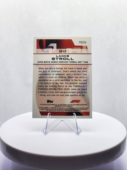 Lance Stroll - Speed Demons - Gold Refractor 49/50