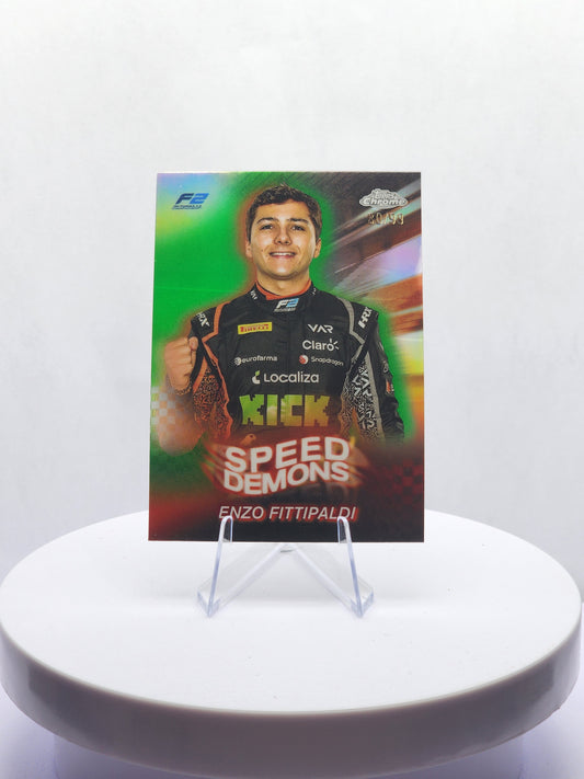 Enzo Fittipaldi - Speed Demons - Green Refractor 80/99
