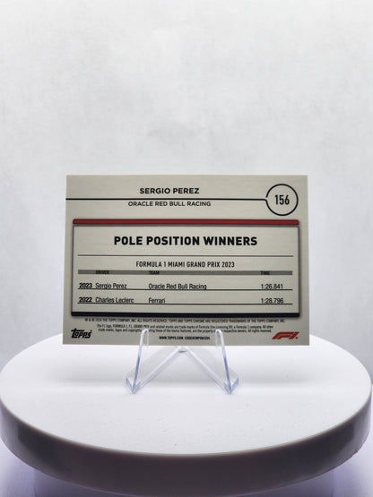 Sergio Perez - Pole Position Miami - Black & White 09/20