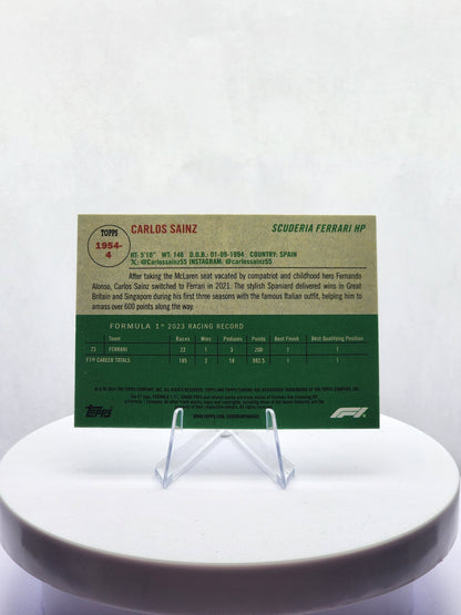 Carlos Sainz - 1954 Insert