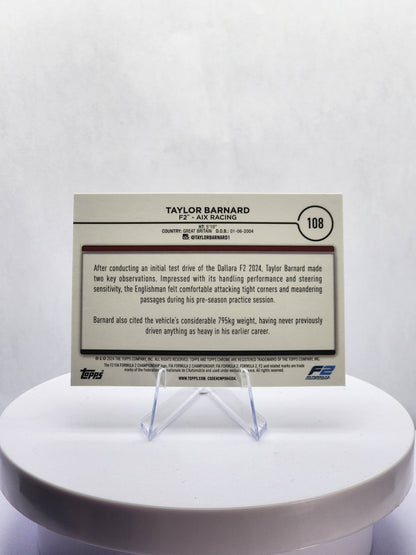 Taylor Barnard - Car Image - Gold/Purple SP