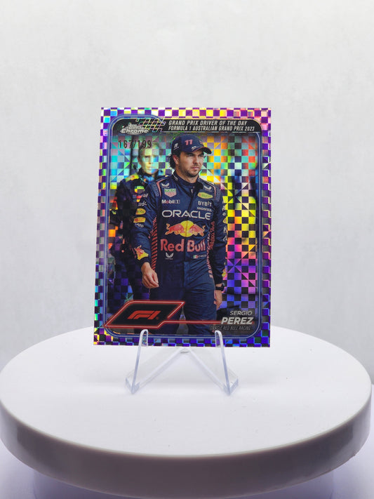 Sergio Perez - DOTD Australia - Purple Checker 167/199