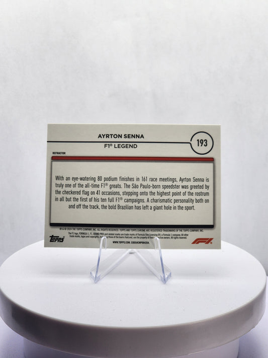 Ayrton Senna - Legends Refractor 2024