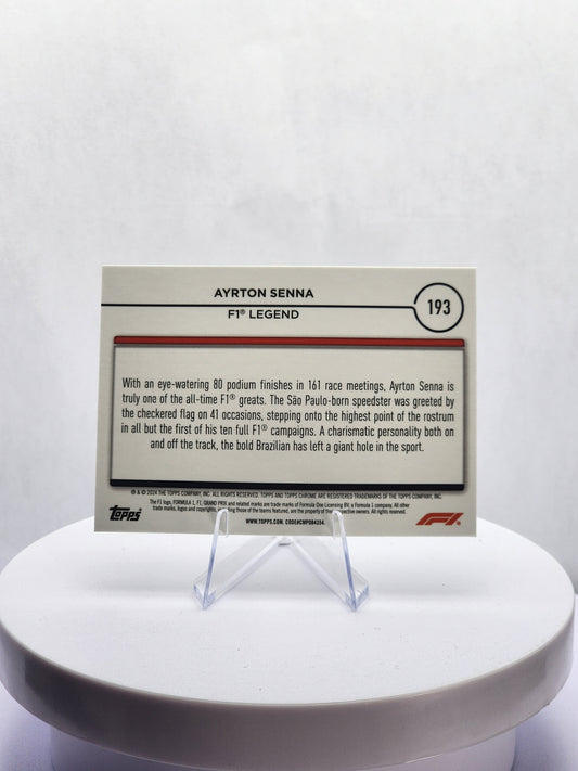 Ayrton Senna - Legends - B&W Raywave