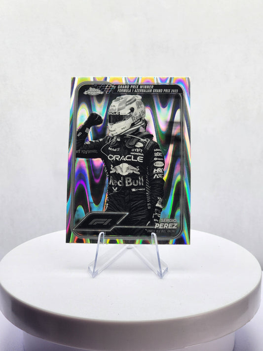 Sergio Perez - GP Winner Azerbaijan - B&W Raywave