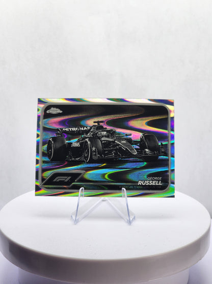 George Russel - Car Image - B&W Raywave