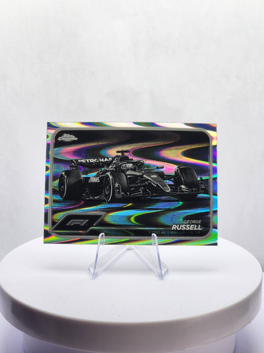 George Russel - Car Image - B&W Raywave