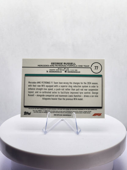 George Russel - Car Image - B&W Raywave