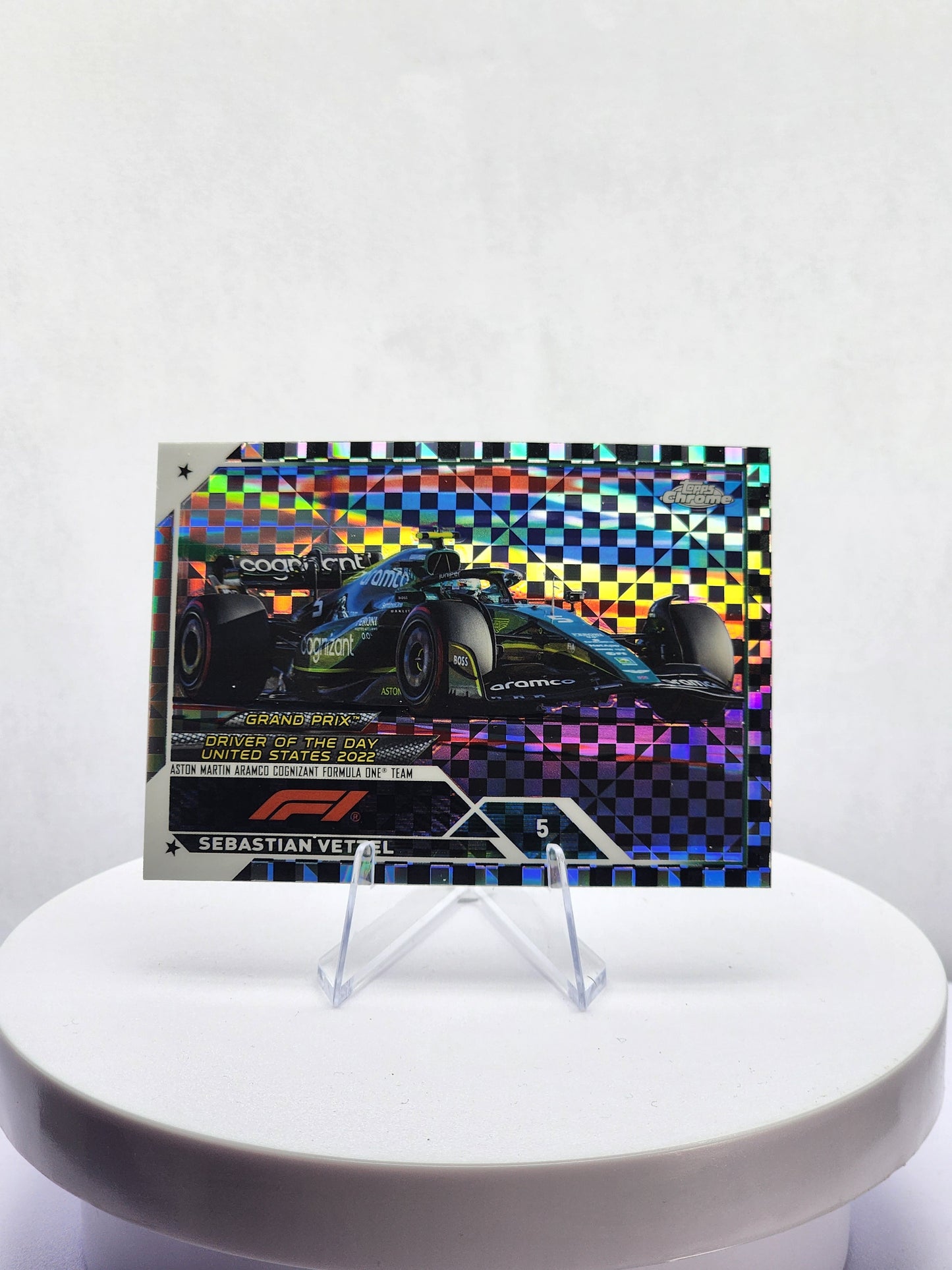 Sebastian Vettel DOTD USA - B&W Checker