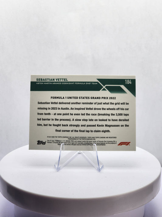 Sebastian Vettel DOTD USA - B&W Checker