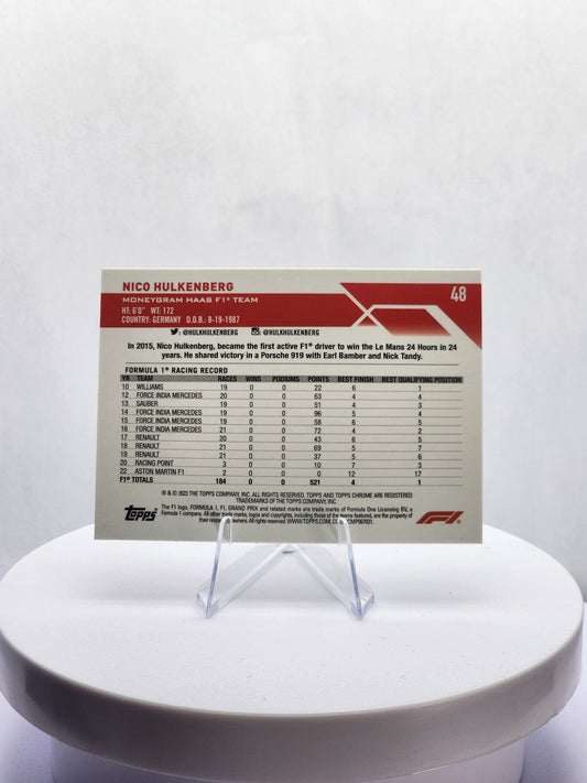 Nico Hulkenberg - Car Image - B&W Checker