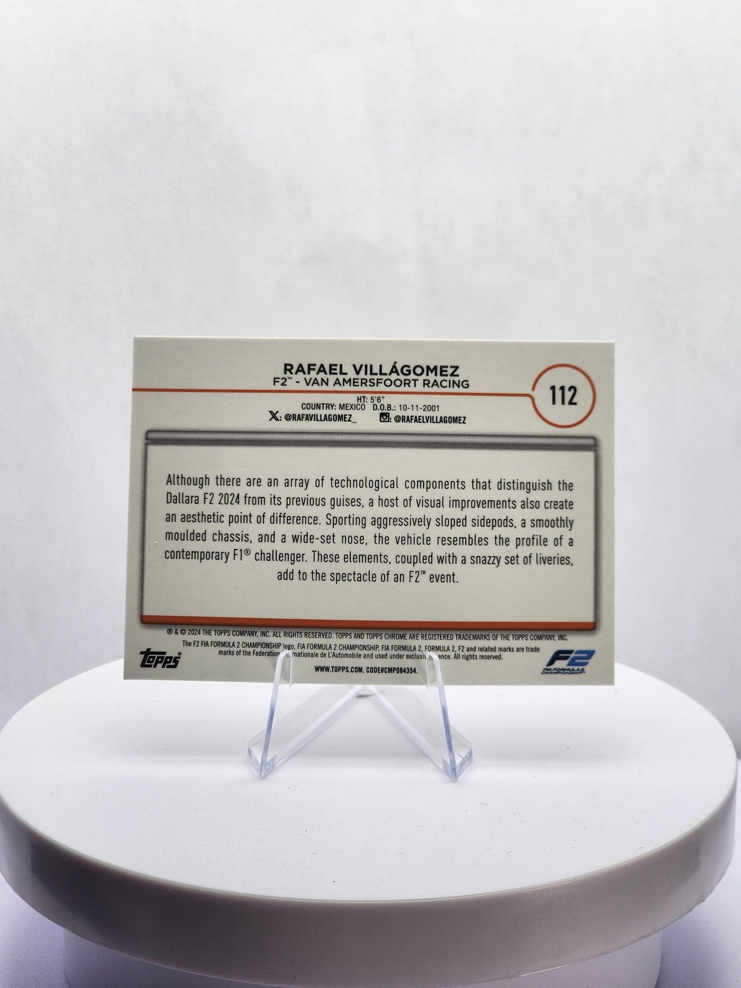 Rafael Villagomez - Car Image - Sepia Refractor