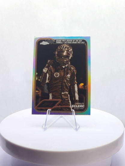 Charles Leclerc - DOTD Las Vegas - Sepia Refractor