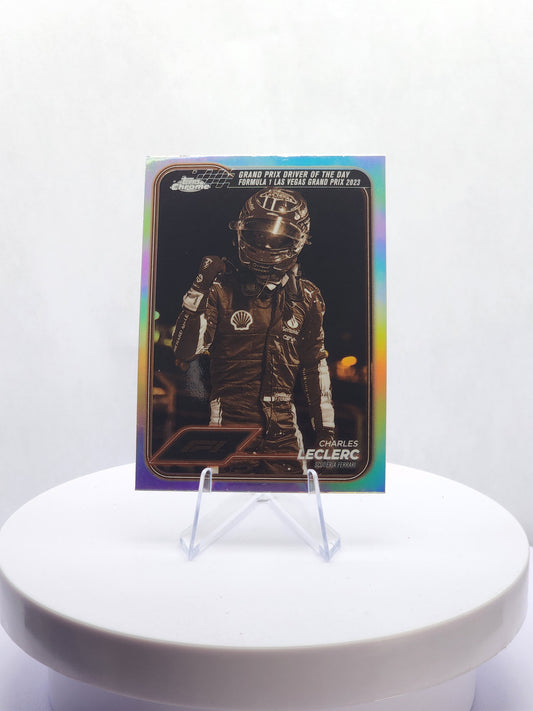 Charles Leclerc - DOTD Las Vegas - Sepia Refractor