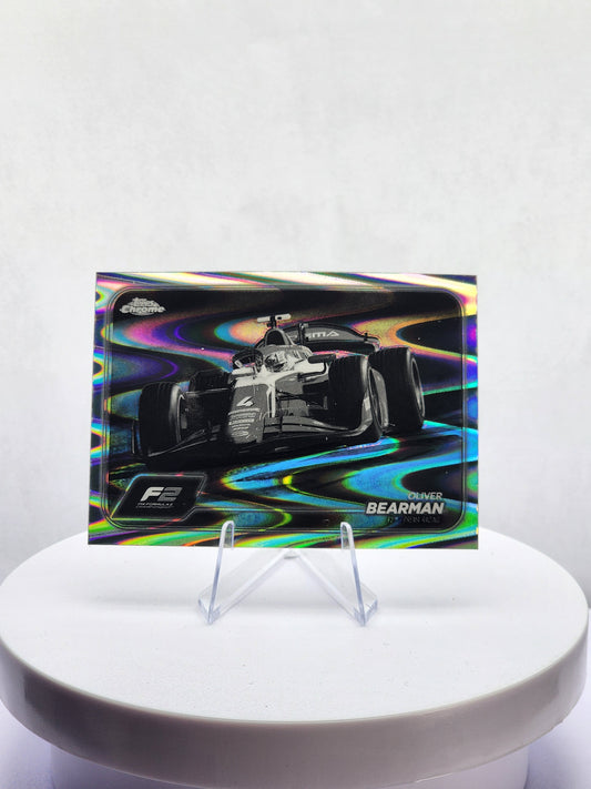 Oliver Bearman - Car Image - B&W Raywave