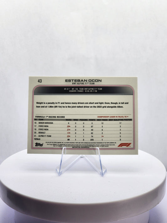 Esteban Ocon - Portrait