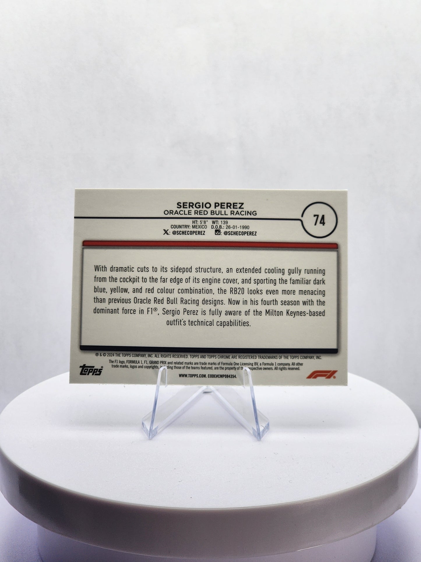 Sergio Perez - Car Image