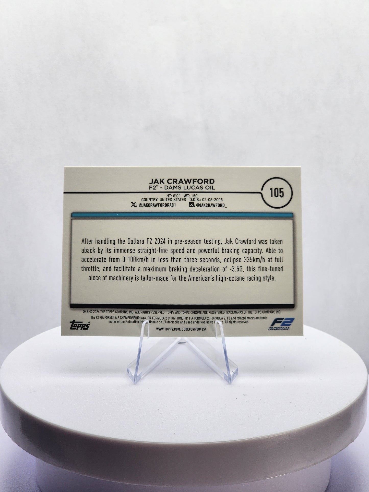 Jak Crawford - Car Image