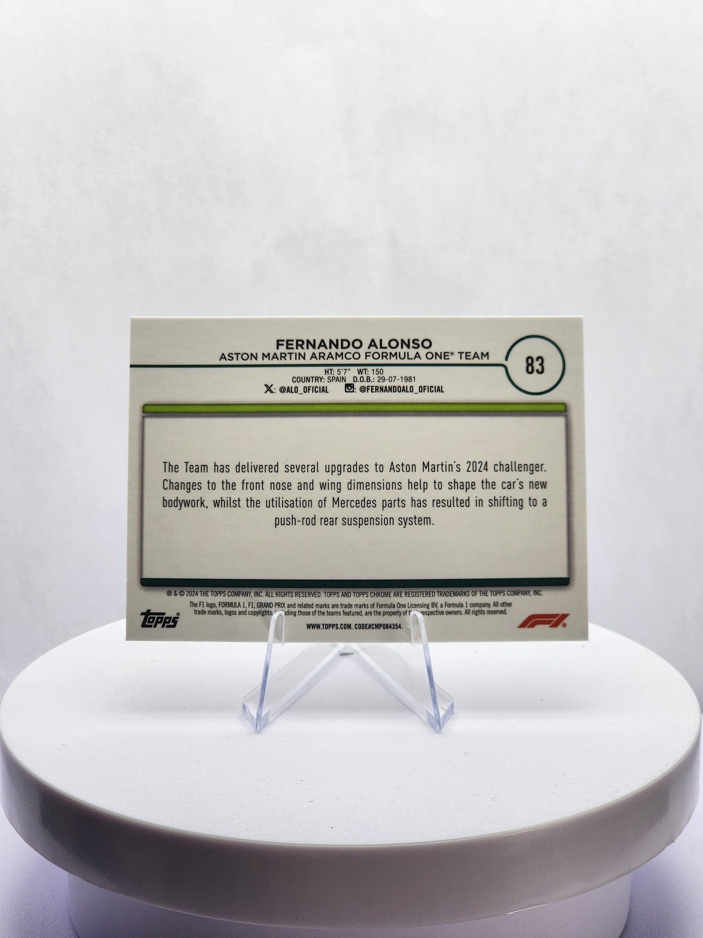 Fernando Alonso - Car Image