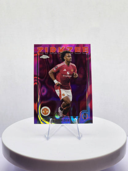 Joshua Zirkzee Magenta Lava Refractor 22/75