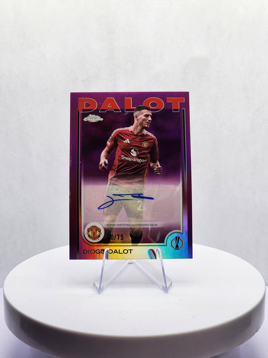 Diogo Dalot Auto Magenta Lava Refractor 40/75