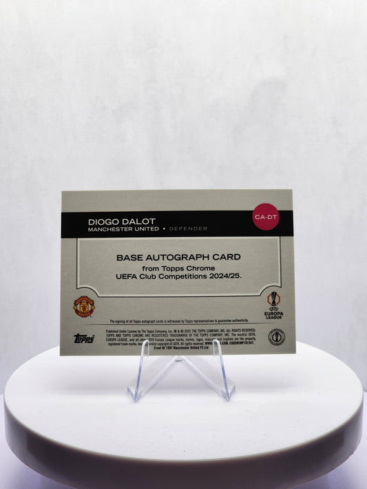 Diogo Dalot Auto Magenta Lava Refractor 40/75