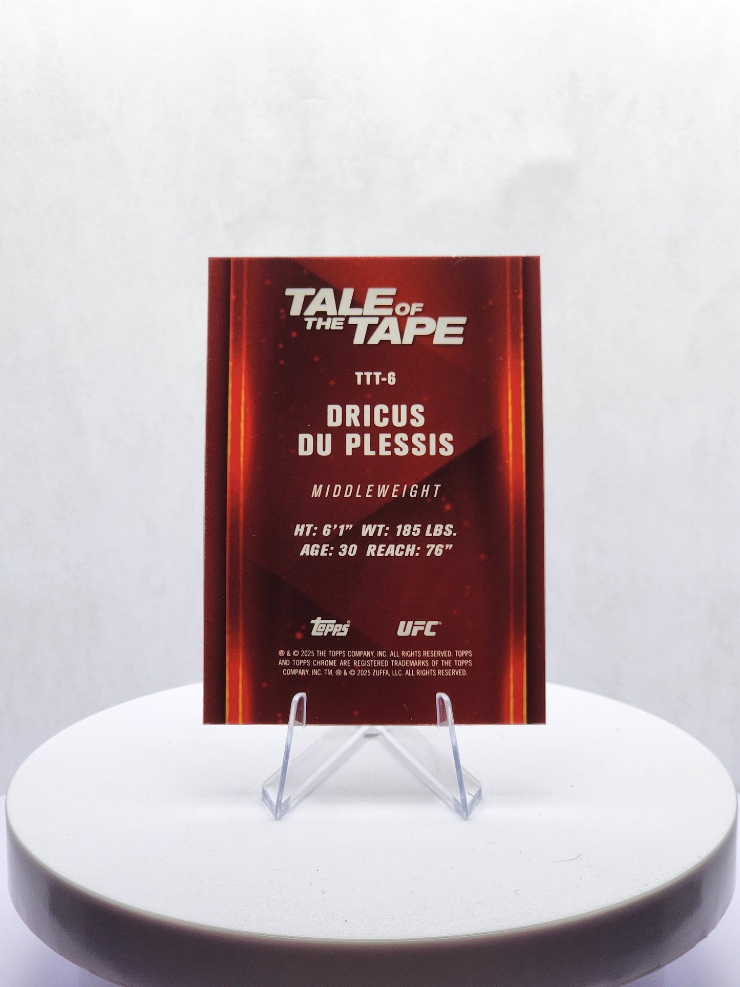 Dricus du Plessis - Tale of the Tape