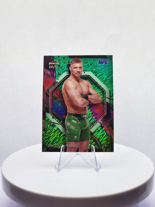 Dricus du Plessis - Green Shimmer Refractor - 88/99