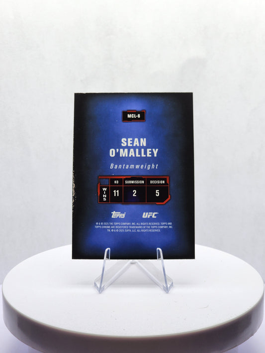 Sean O'Mally - Mission Control - Blue Refractor - 64/150