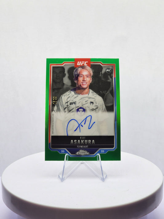 Kai Asakura RC - Green Refractor Autograph - 18/99