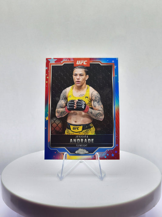 Jessica Andrade - Red/Blue Refractor #119