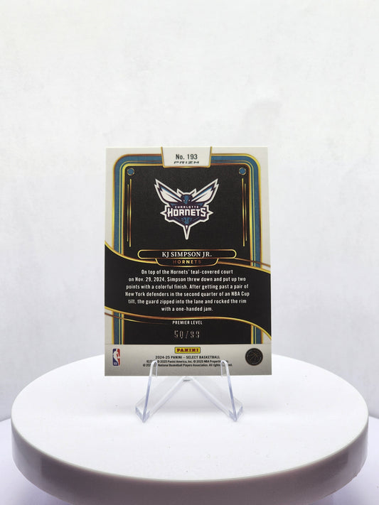 KJ Simpson Jr. - White Clour Match - 50/99