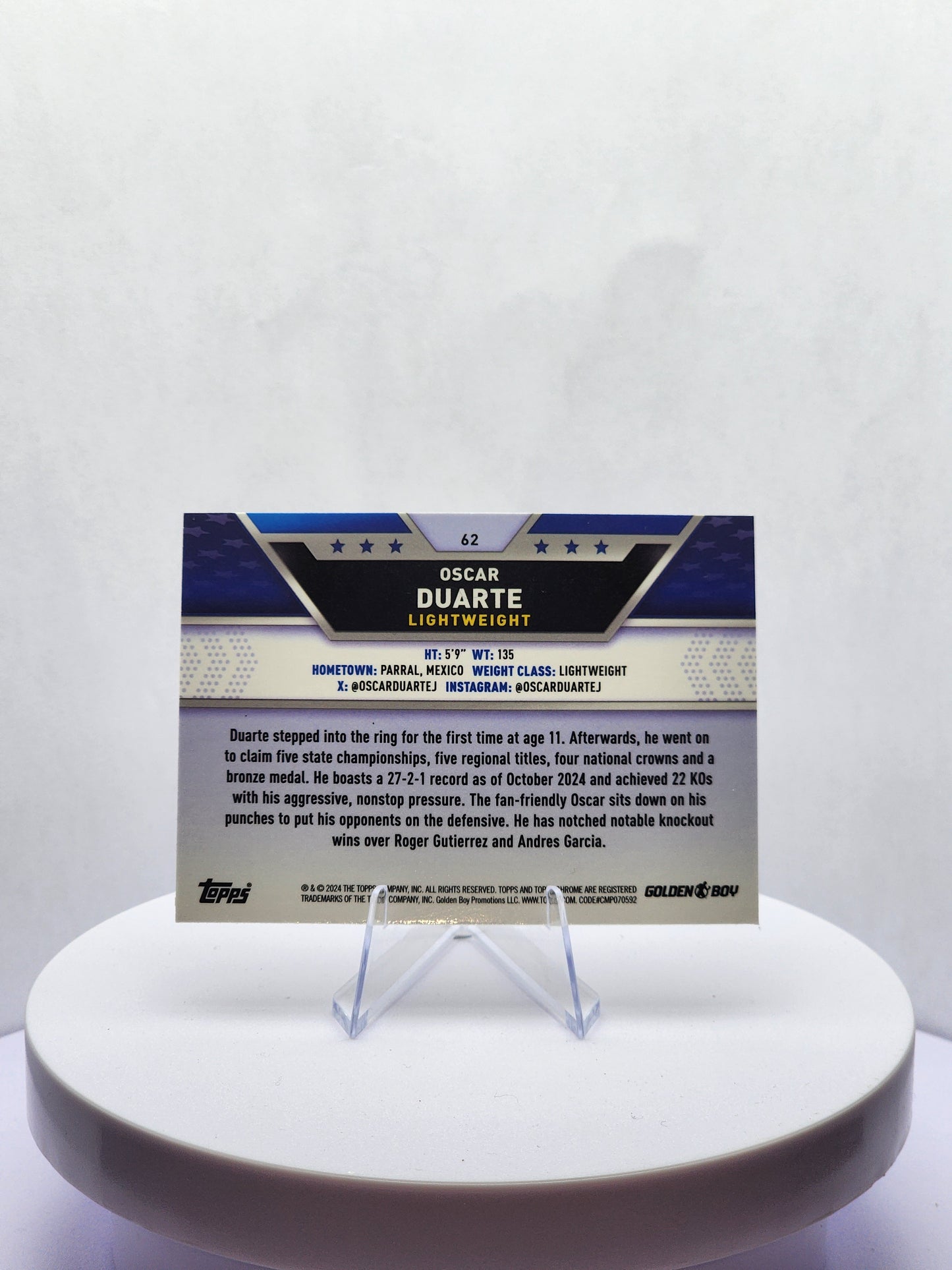 Oscar Duarte - Shimmer Refractor