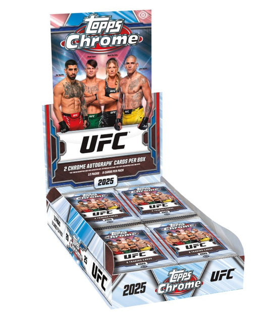 Topps UFC Chrome 2025 - Hobby Box Sealed