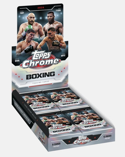 2024 Topps Chrome Boxing - Hobby Box